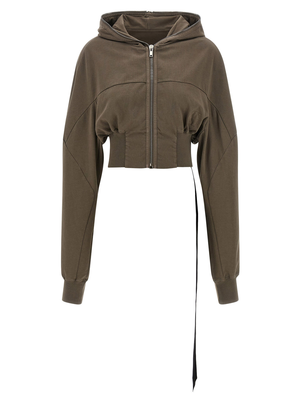Gray Cotton Hoodie