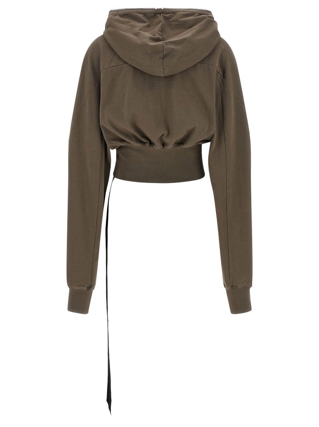 Gray Cotton Hoodie