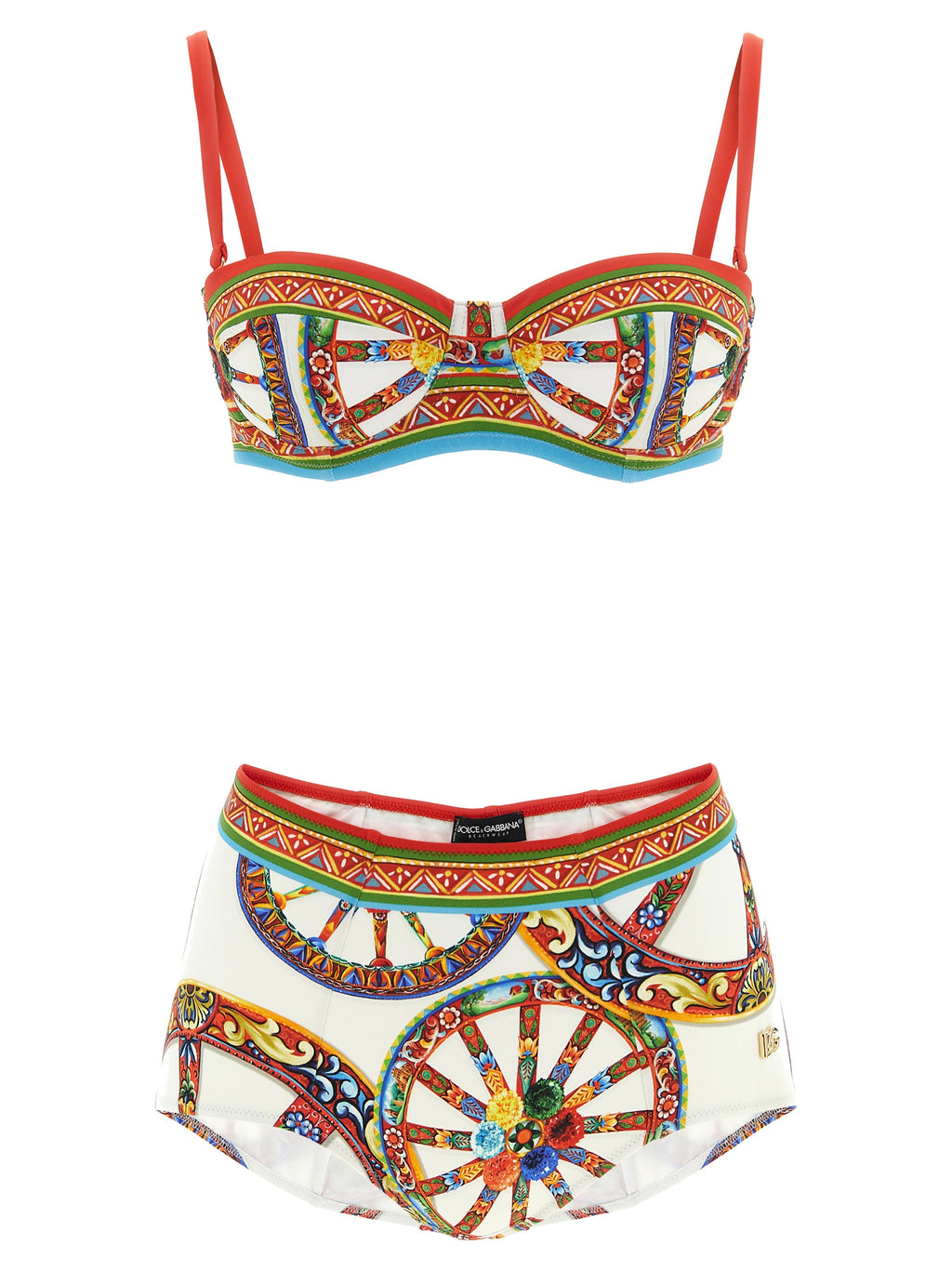 Multicolor Polyamide Bikini