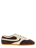 Bordeaux Calfskin Low Top Sneakers