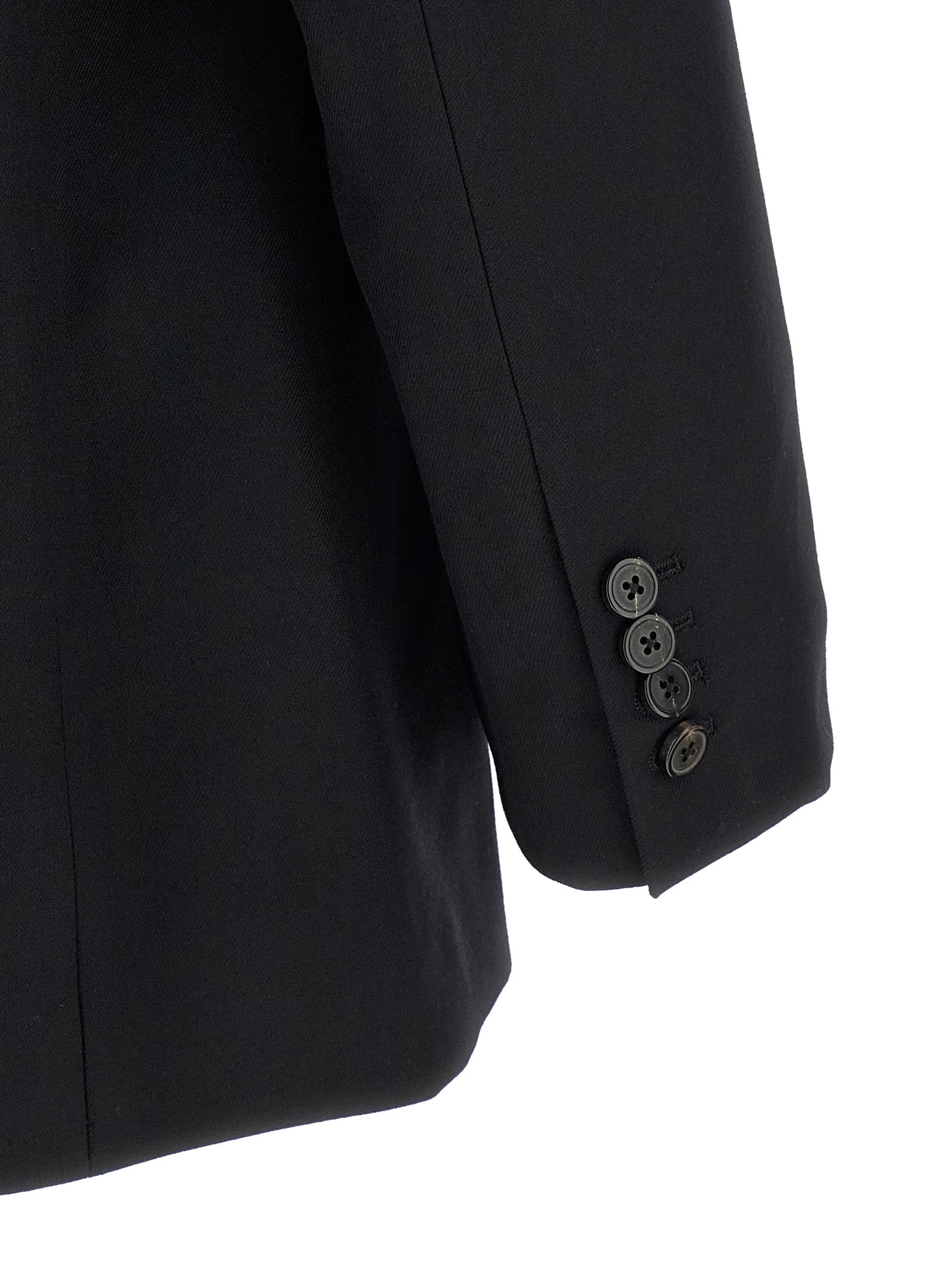 Black Wool Blazer