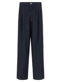 Blue Cotton Jeans Denim
