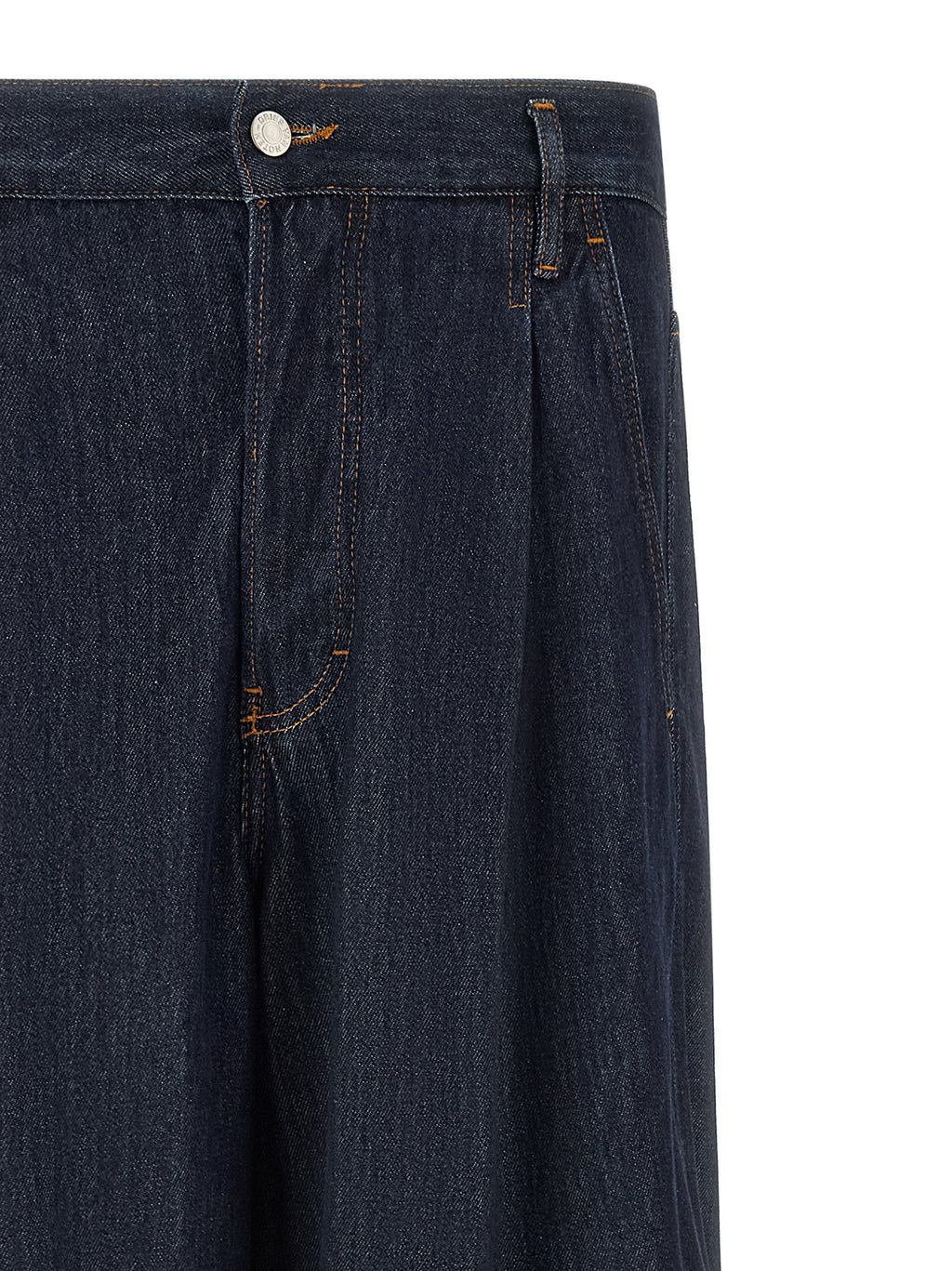 Blue Cotton Jeans Denim