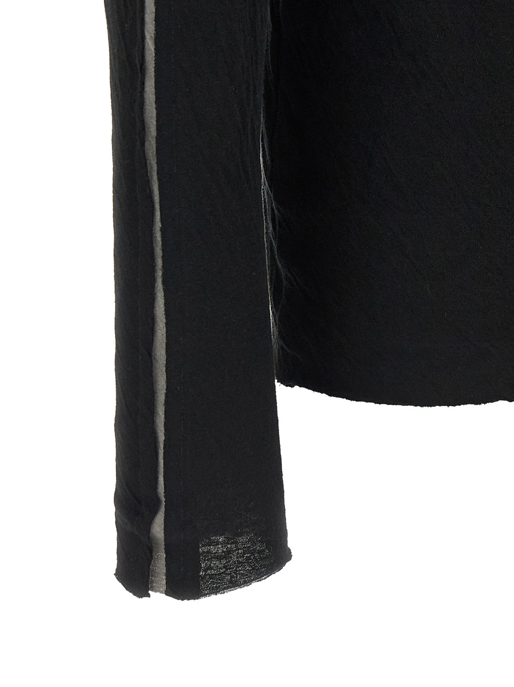 Black Cotton T-Shirt