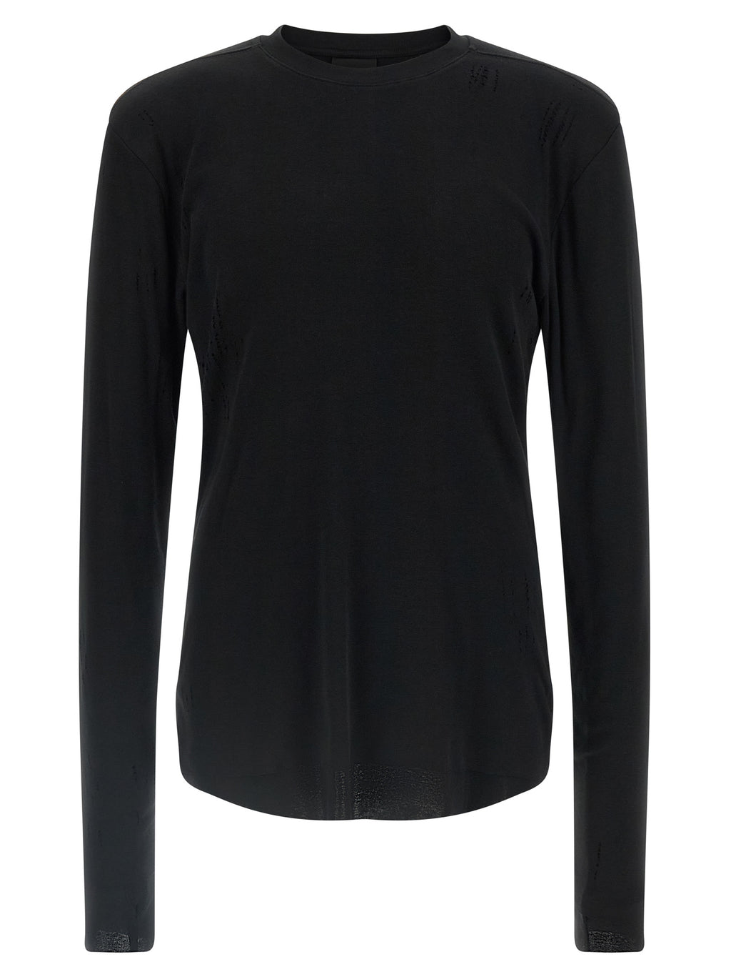 Black Cotton T-Shirt