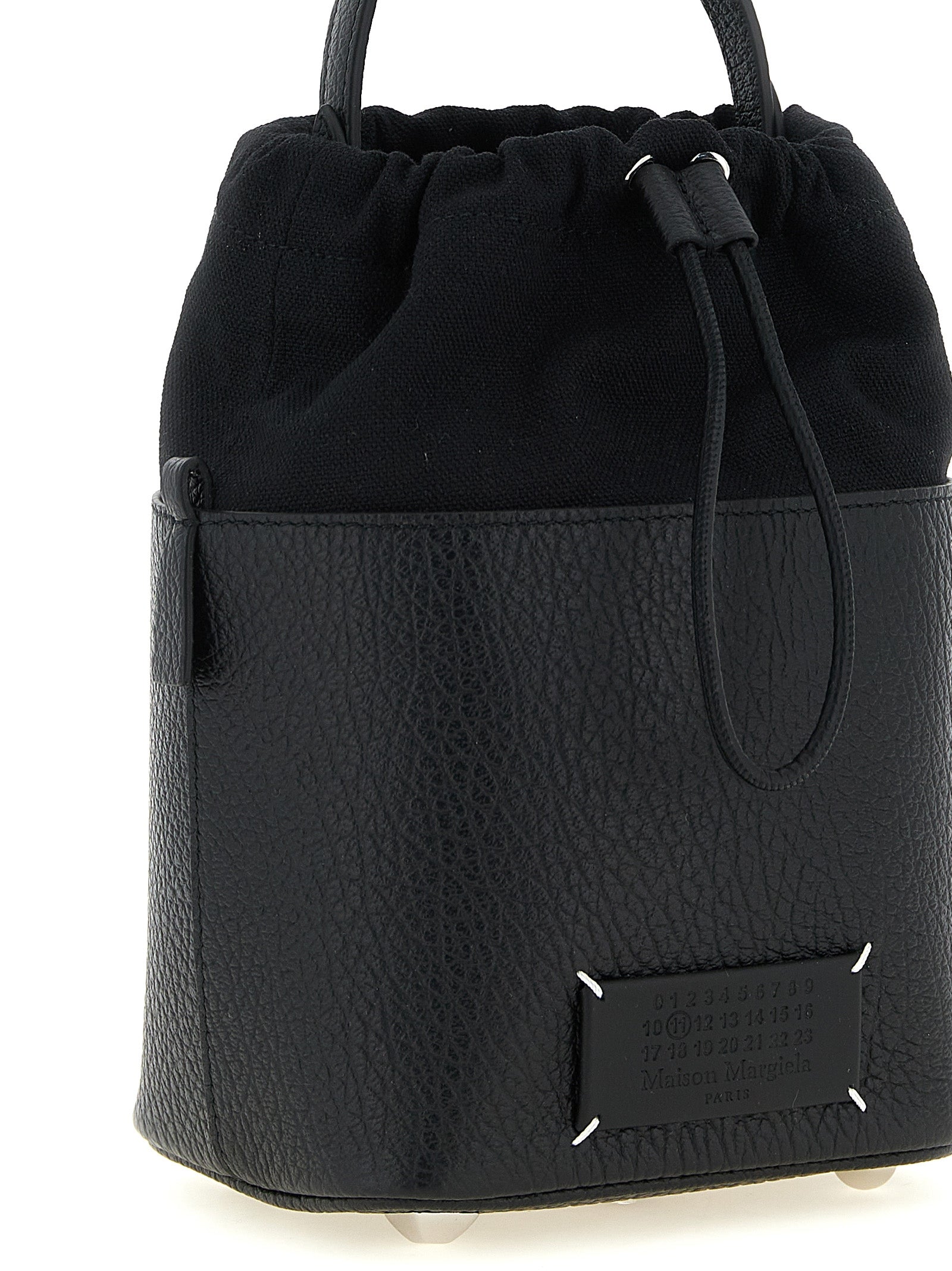 Black Calfskin Shoulder Bag