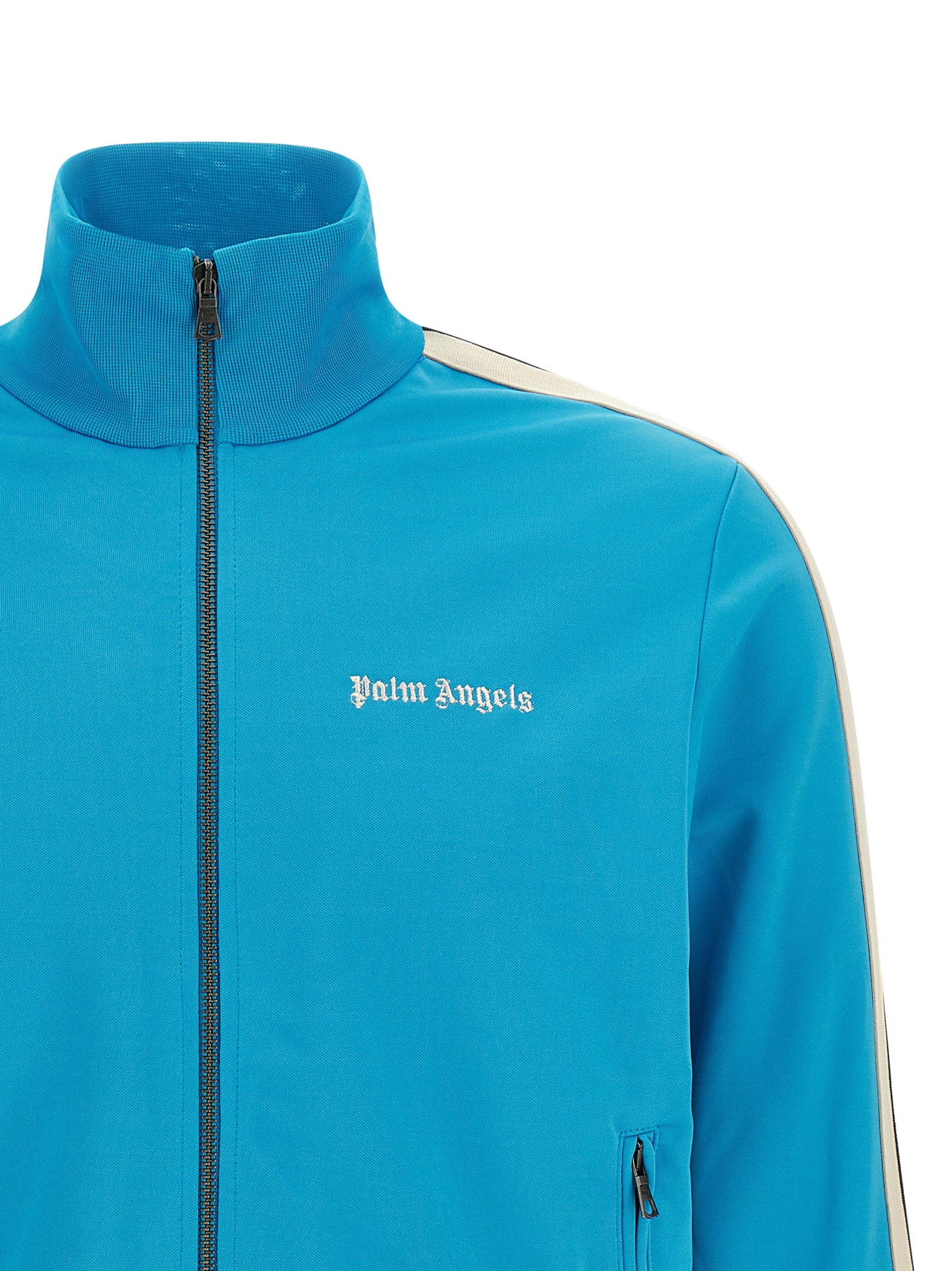 Blue Polyester Sweatshirt