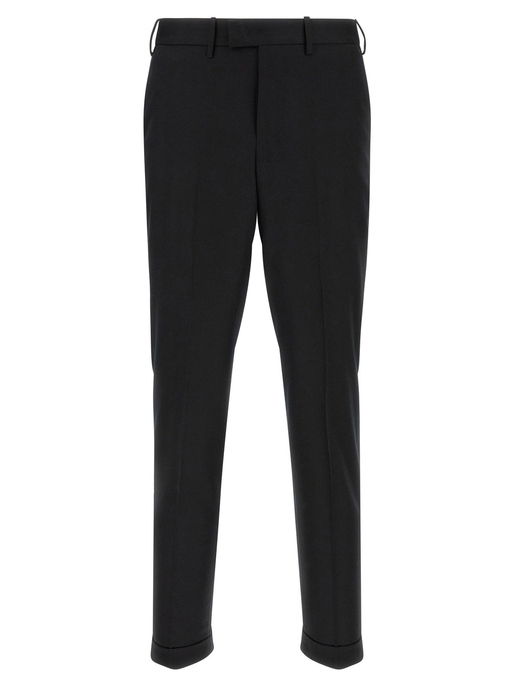Black Virgin Wool Dress Pants