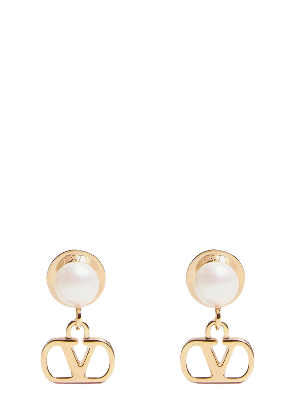 Gold Brass Earrings