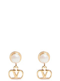 Gold Brass Earrings
