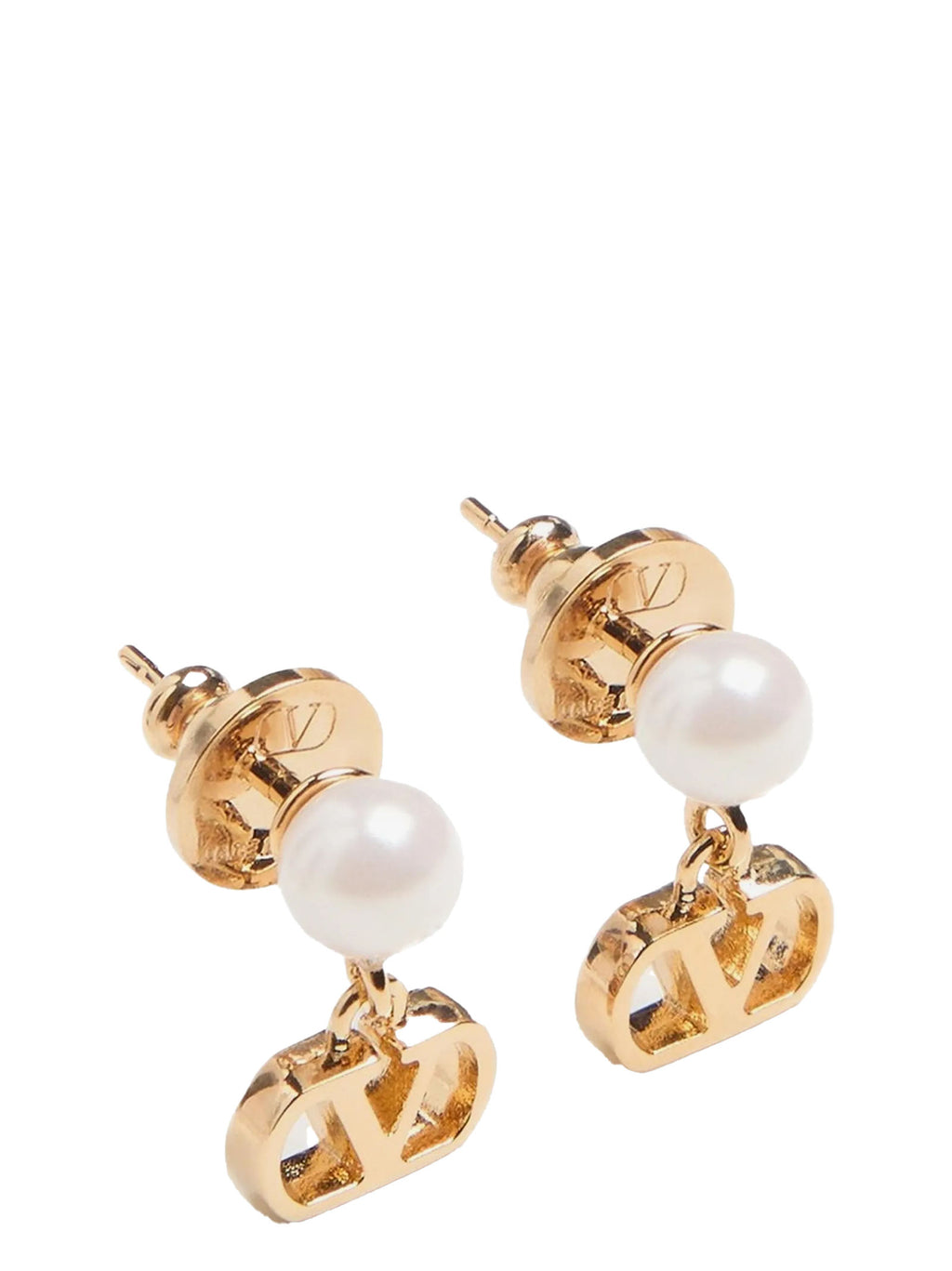 Gold Brass Earrings