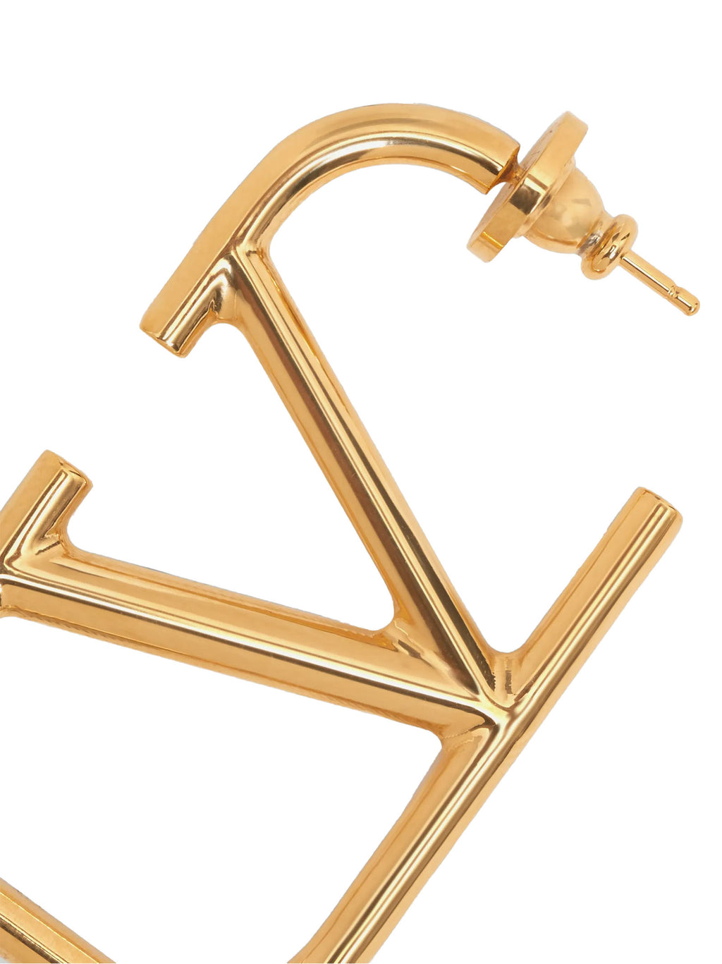 Gold Brass Earrings