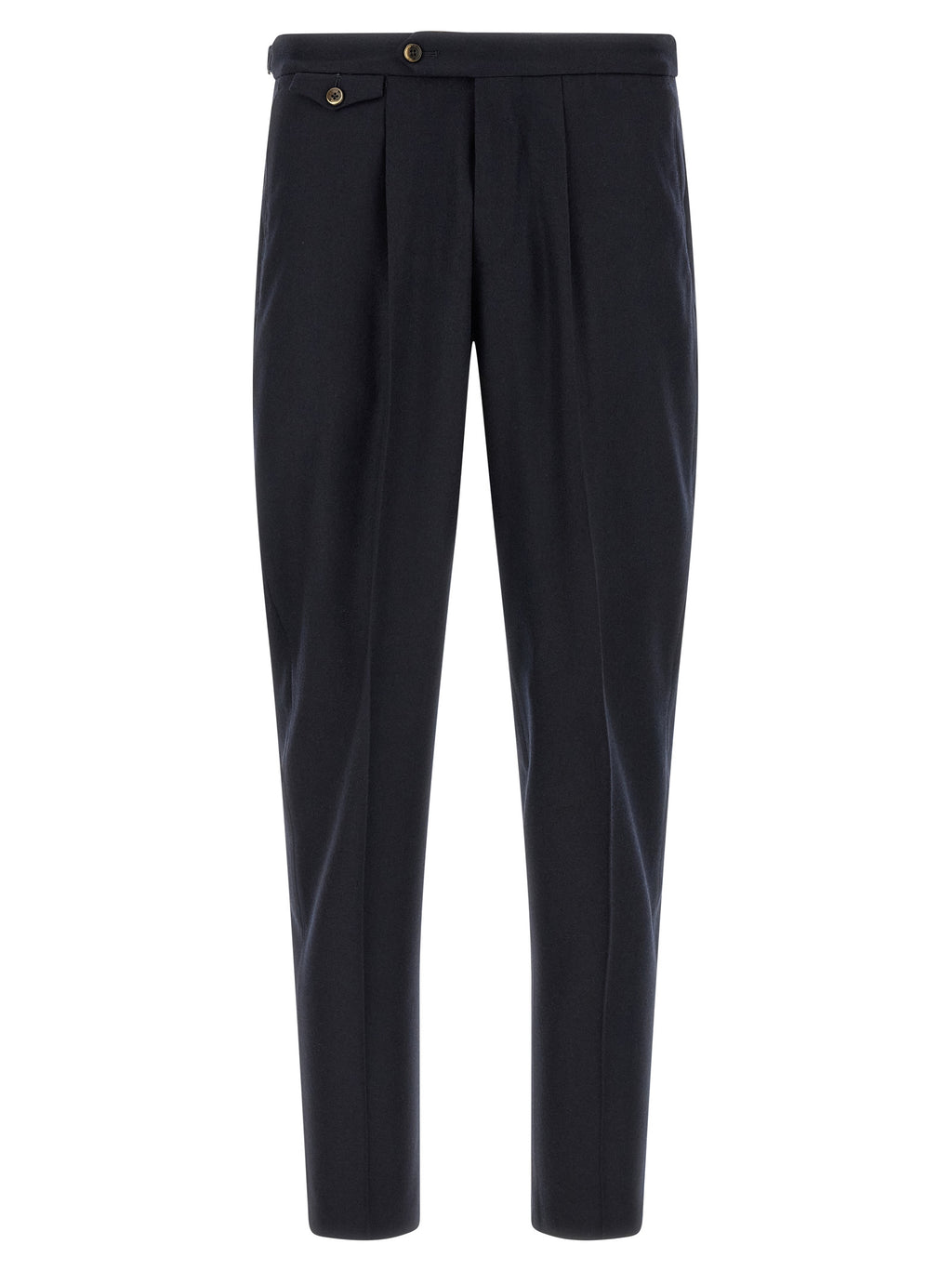 Black Virgin Wool Dress Pants