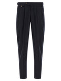 Black Virgin Wool Dress Pants