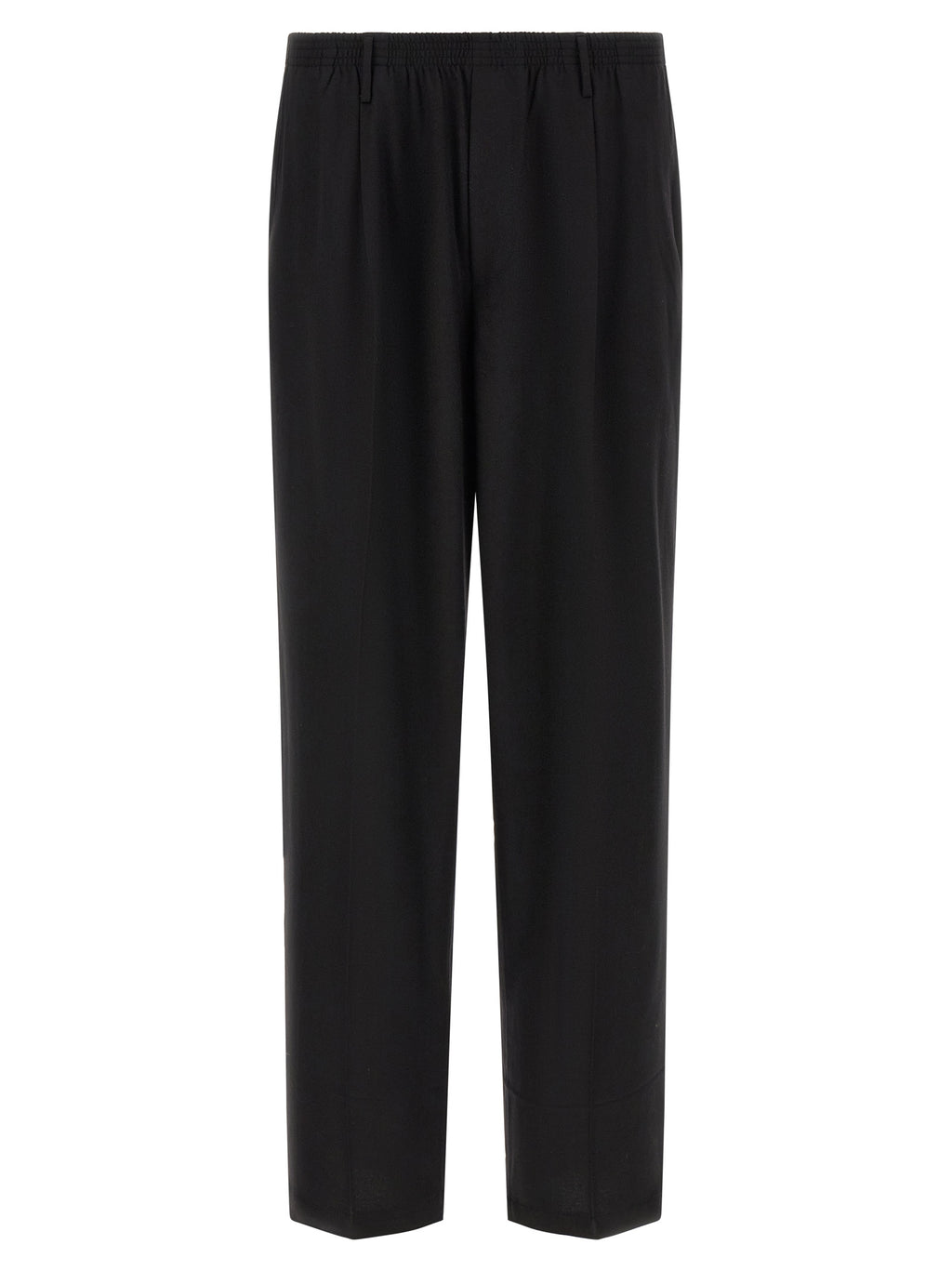 Black Virgin Wool Dress Pants