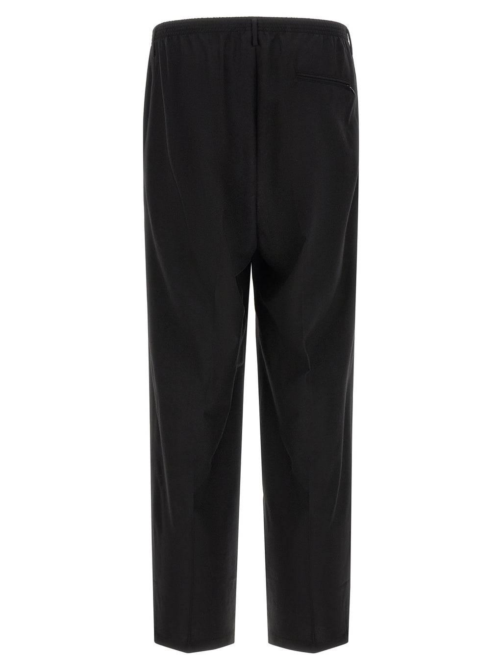 Black Virgin Wool Dress Pants
