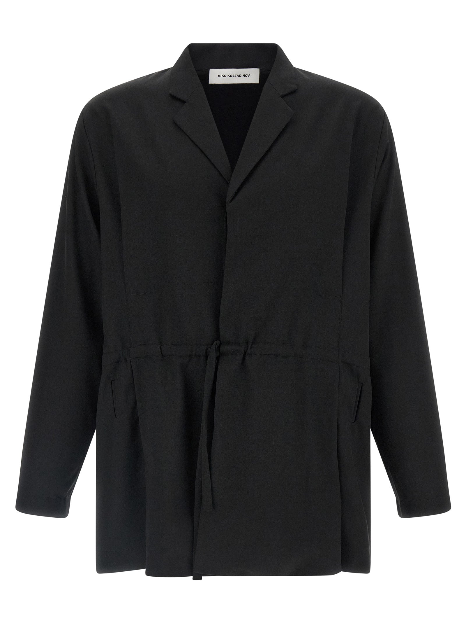 Black Virgin Wool Blazer