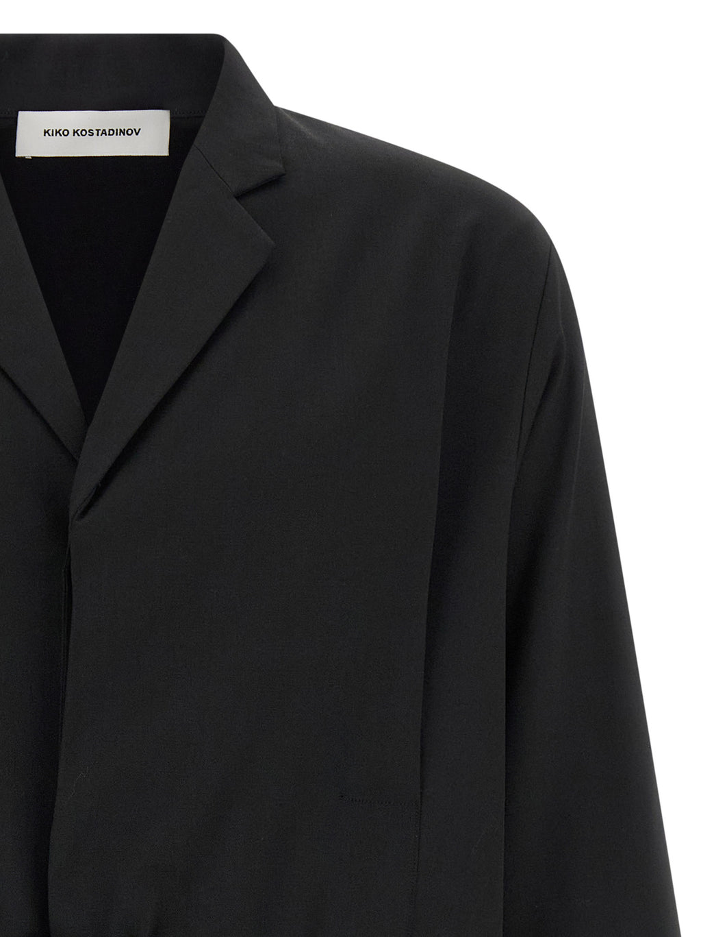 Black Virgin Wool Blazer