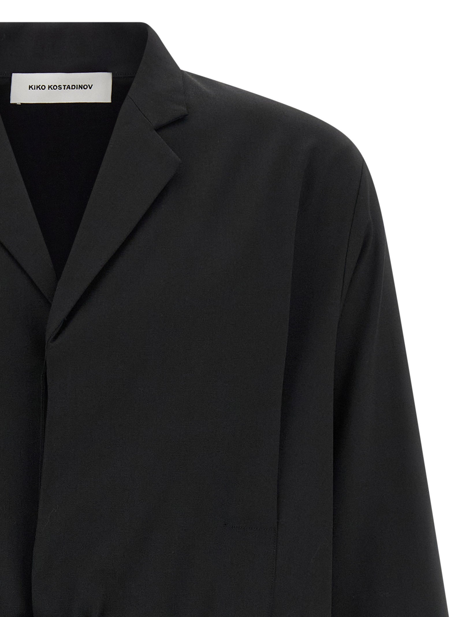 Black Virgin Wool Blazer