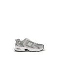 Gray Polyamide Athletic Sneakers