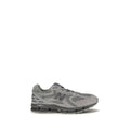 Gray Fabric Athletic Sneakers