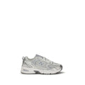 White Polyamide Athletic Sneakers
