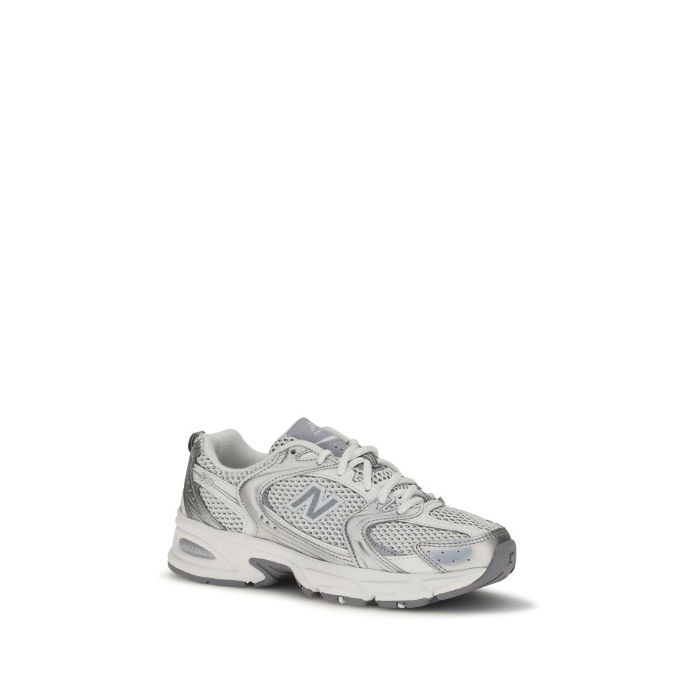 White Polyamide Athletic Sneakers