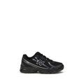 Black Polyamide Athletic Sneakers