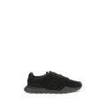 Black Calf Leather Bos Taurus Athletic Sneakers