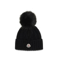 Black Wool Oves Aries Beanie