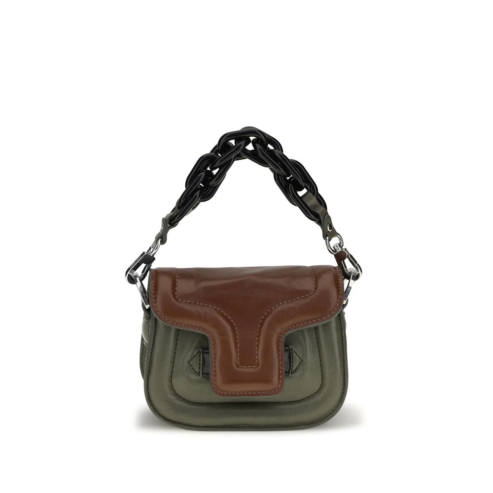 Brown Calf Leather Bos Taurus Handbag