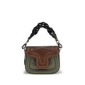 Brown Calf Leather Bos Taurus Handbag