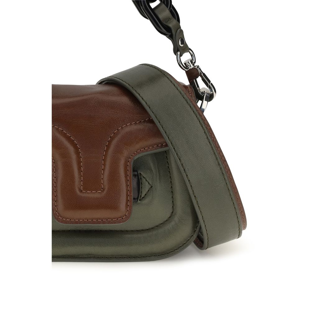 Brown Calf Leather Bos Taurus Handbag