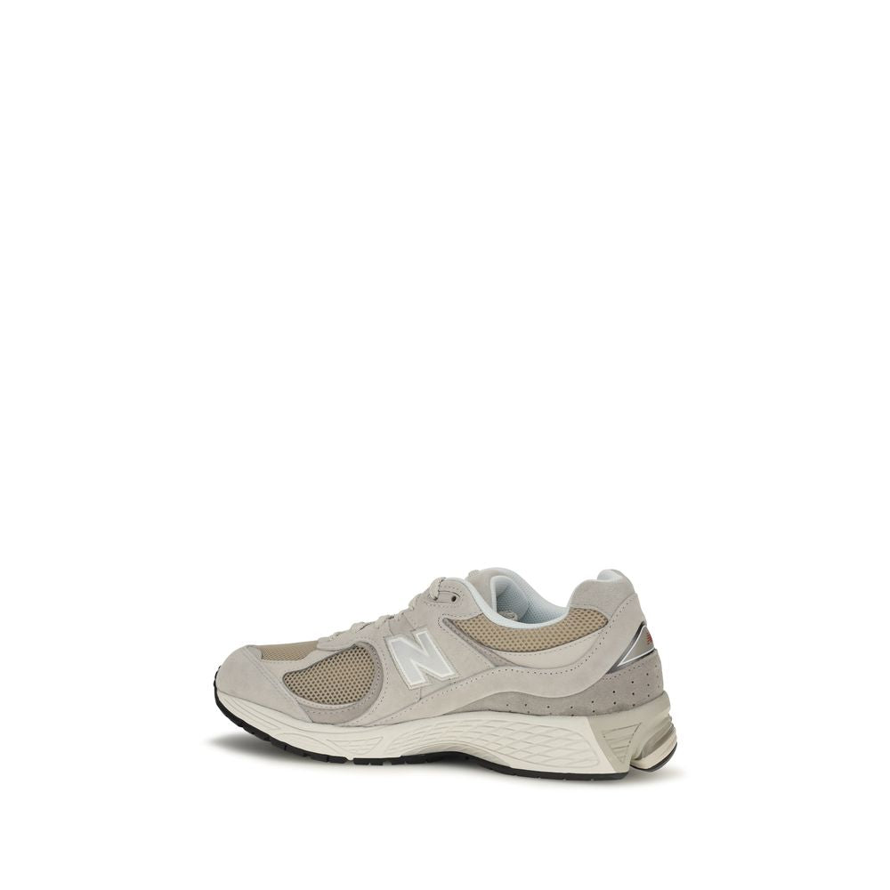 Beige Fabric Athletic Sneakers