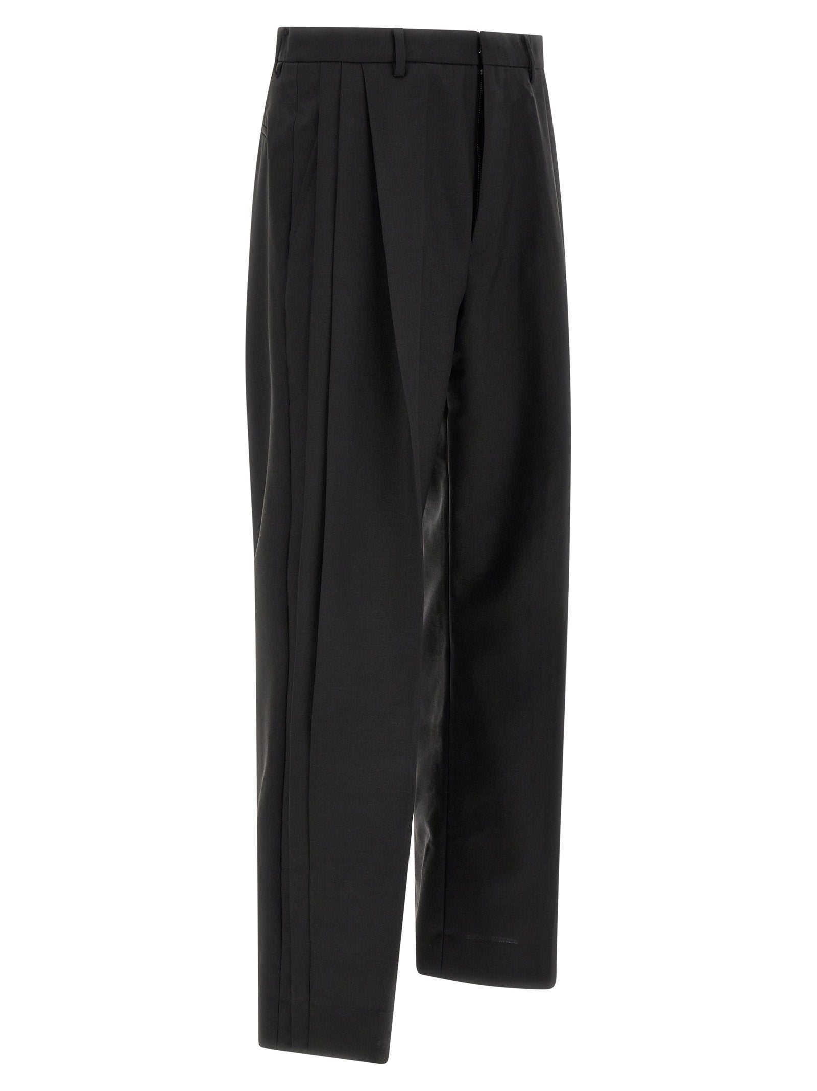 Black Wool Dress Pants