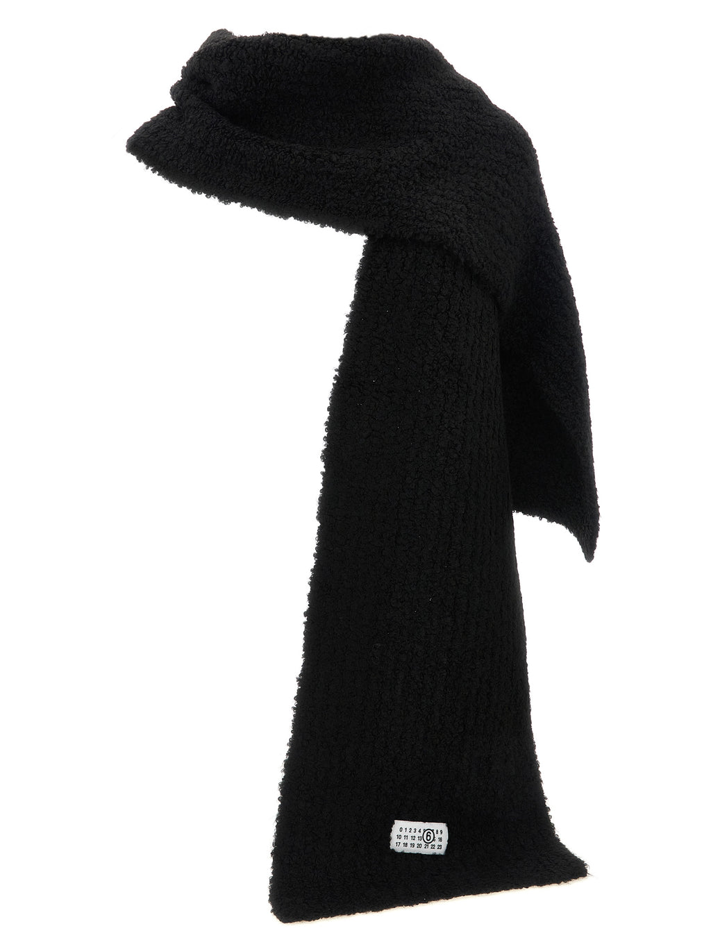 Black Marabou Scarf