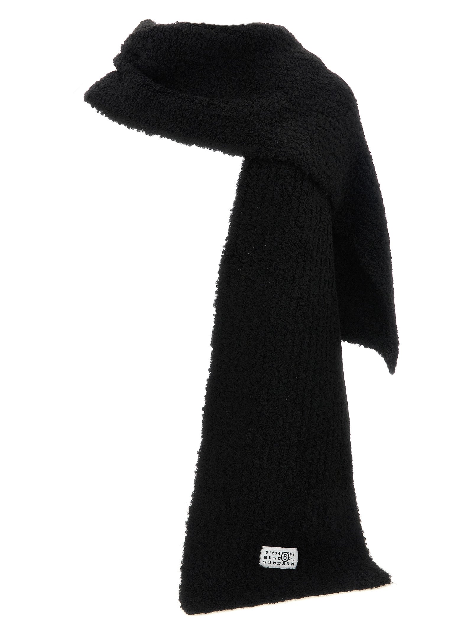 Black Marabou Scarf