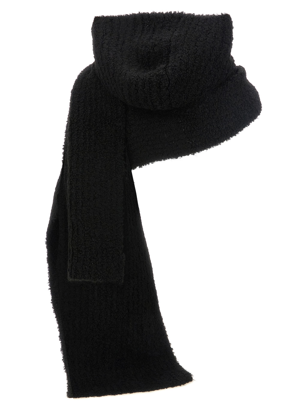 Black Marabou Scarf