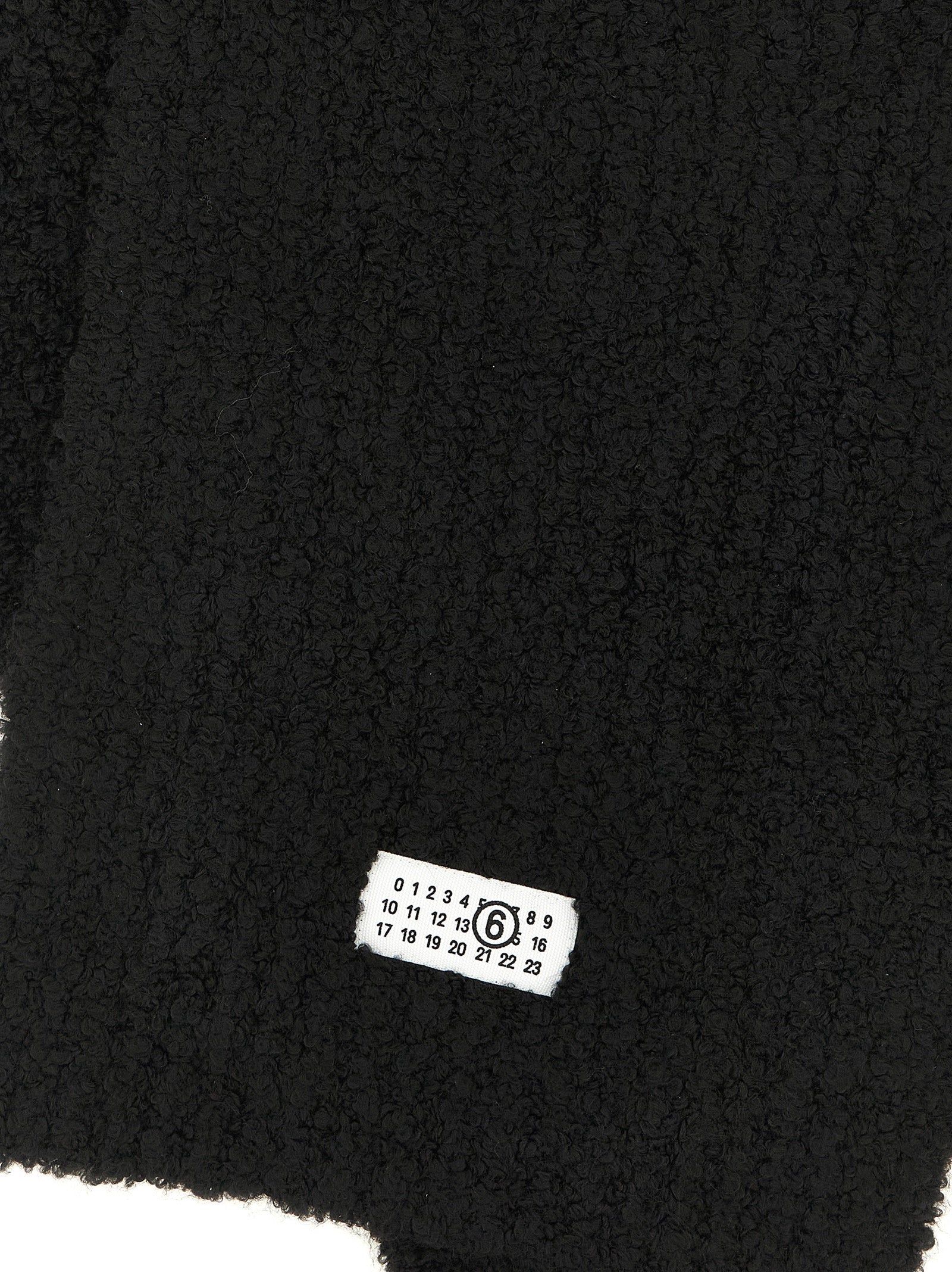 Black Marabou Scarf