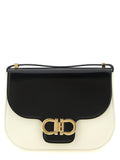 Bicolor Calfskin Crossbody Bag