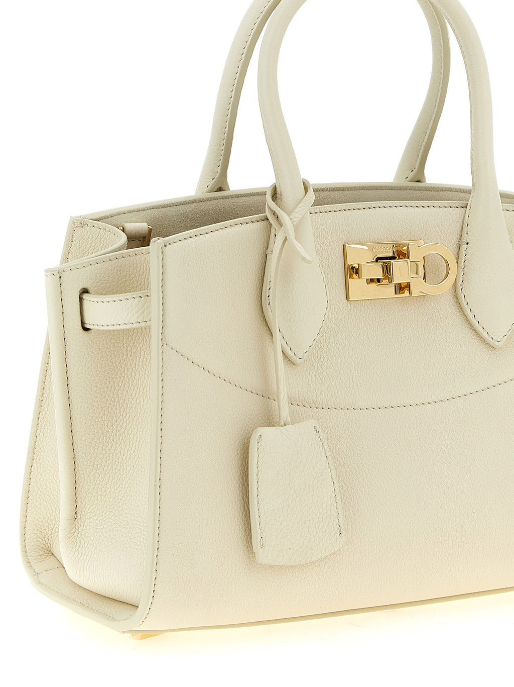 White Calfskin Handbag