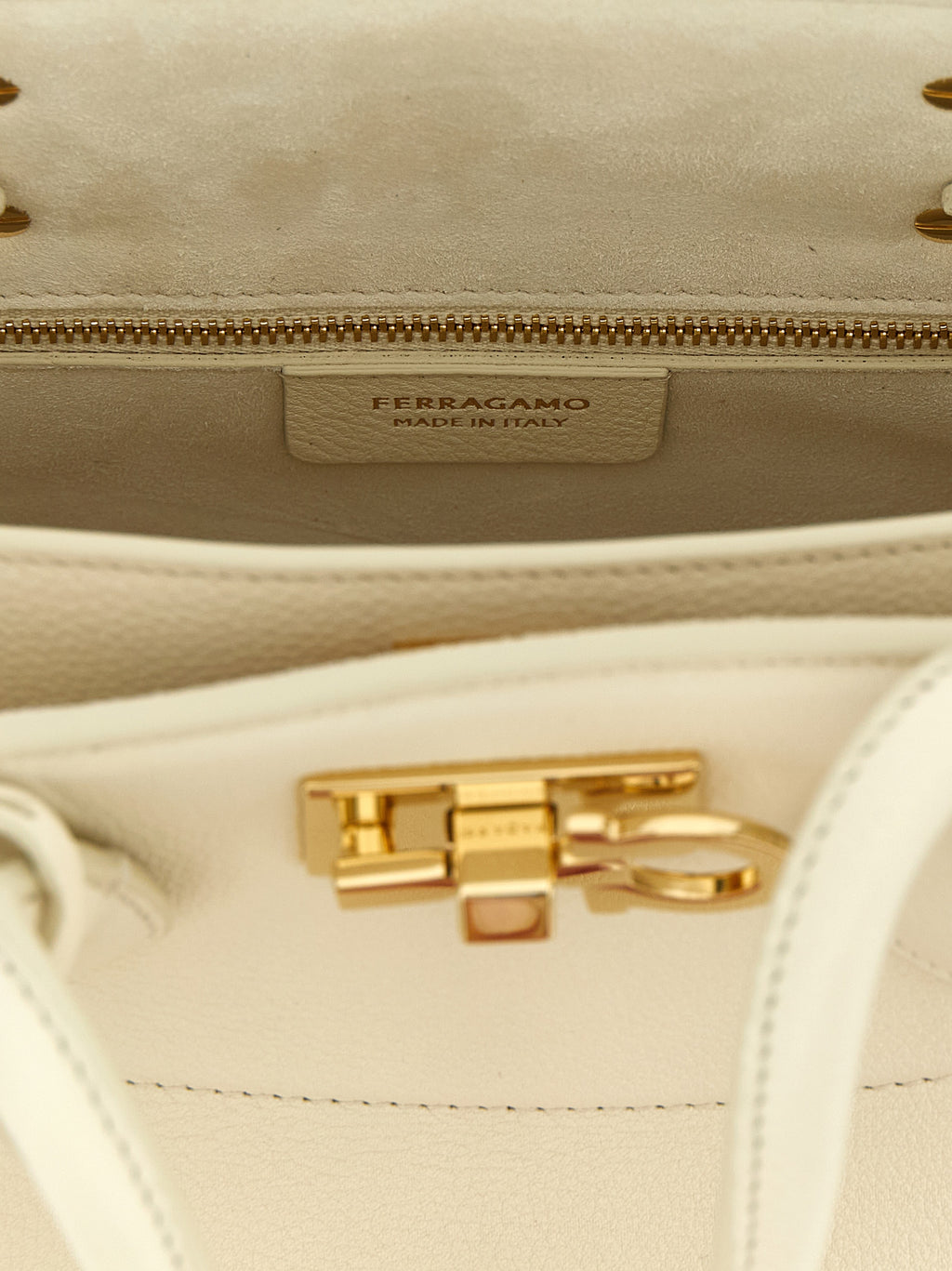 White Calfskin Handbag