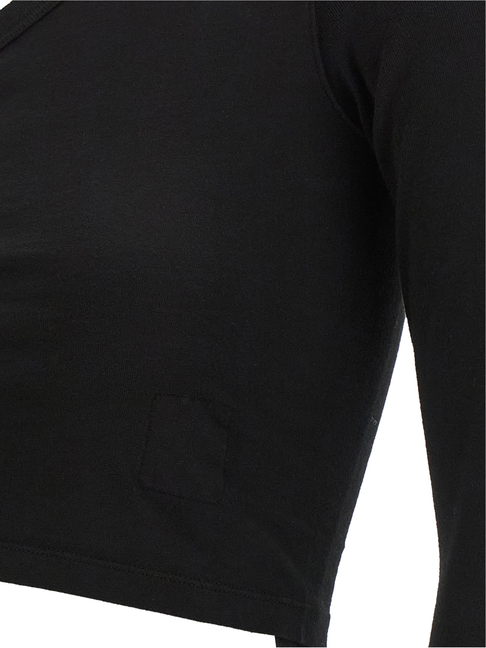 Black Cotton Blouse
