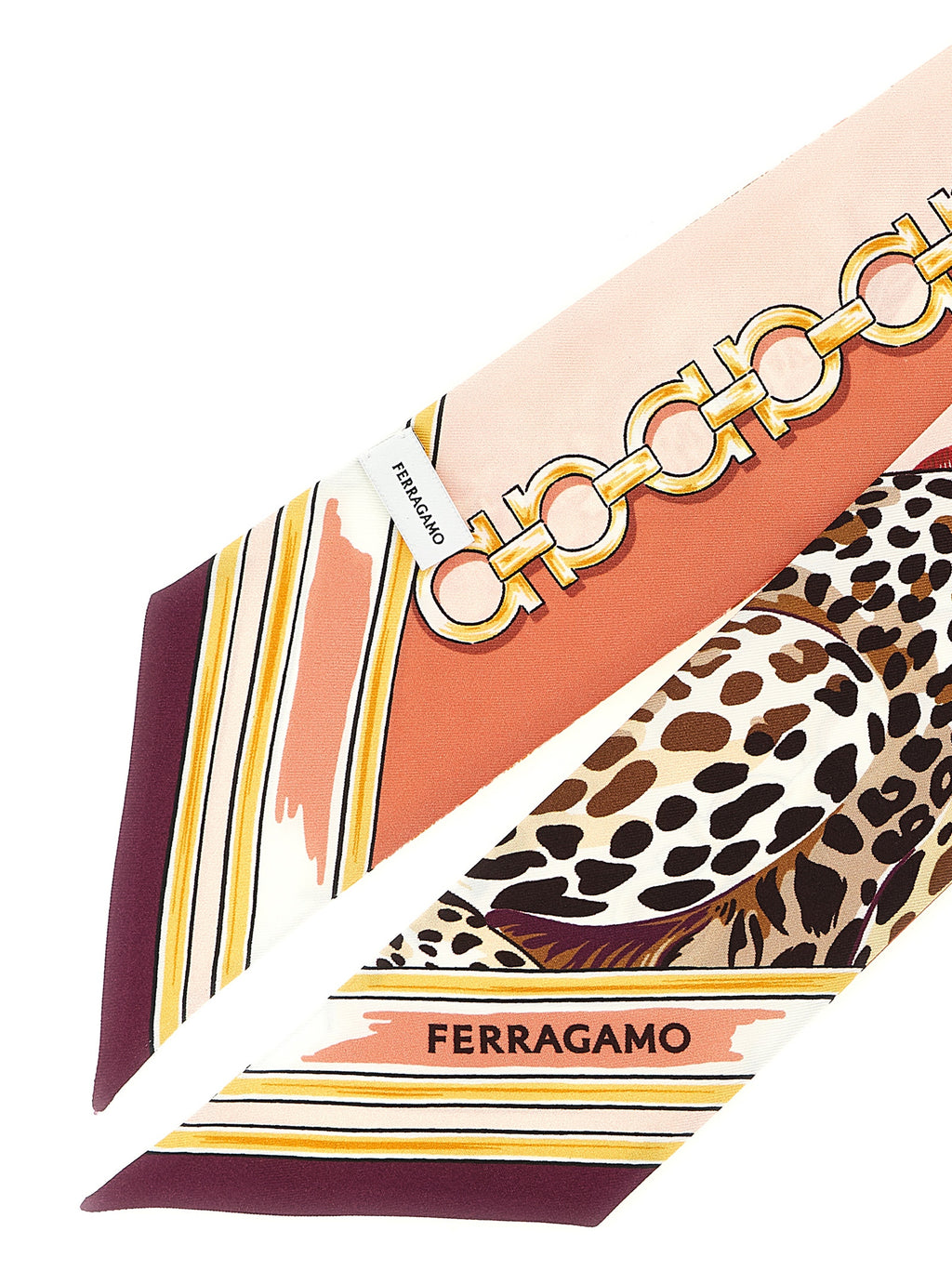 Multicolor Silk Foulard