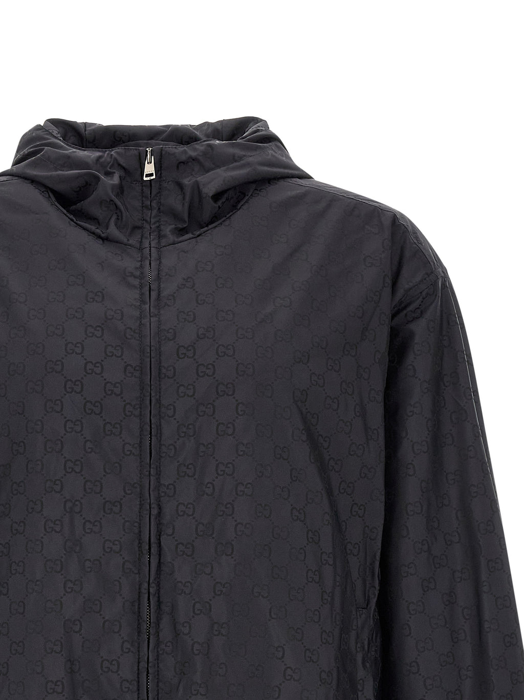 Black Polyamide Shell Jacket