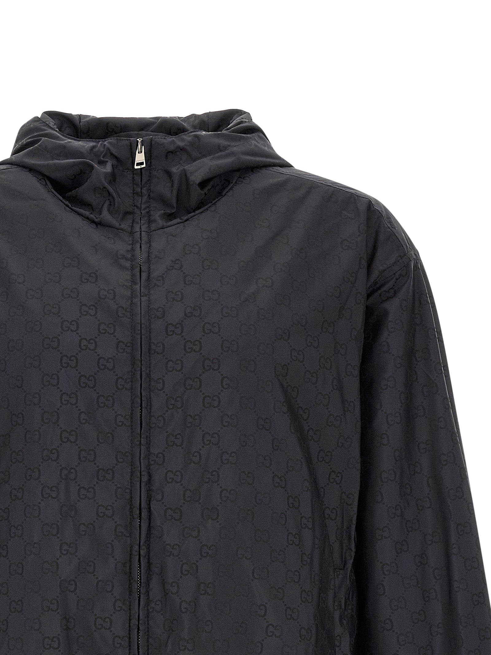 Black Polyamide Shell Jacket