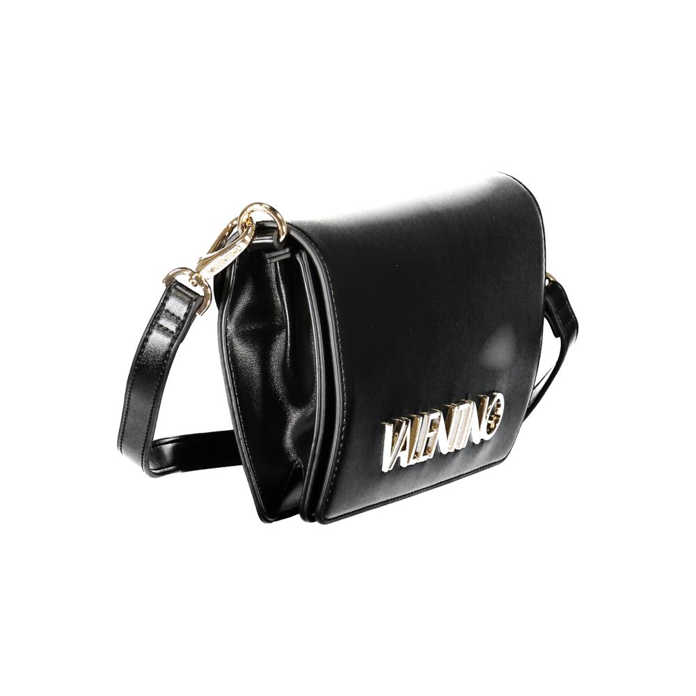 Black Polyurethane Women's Bag