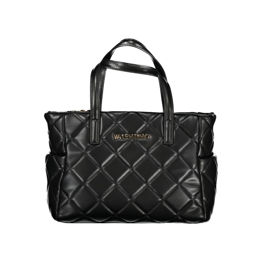 Black Polyurethane Women's Bag