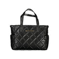 Black Polyurethane Women's Bag