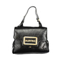 Nero Poliuretano Women Bag With Adjustable Handle